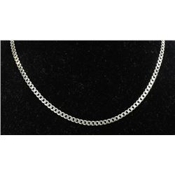 #0080 - 24" STERLING SILVER NECKLACE - 19.3 GRAMS
