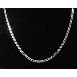 #0088 - 22" STERLING SILVER NECKLACE - 18.1 GRAMS