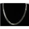 Image 1 : #0064 - 20" STERLING SILVER HEAVY CHAIN NECKLACE