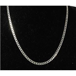 #0078 - 20" STERLING SILVER NECKLACE - 17.1 GRAMS