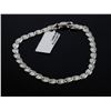 Image 1 : #0058 - 7" STERLING SILVER BRACELET - 3.7 GRAMS