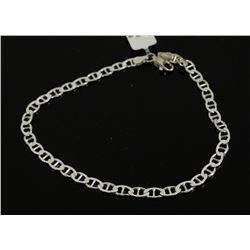 #0008 - STERLING SILVER ANKLET - 5.9 GRAMS