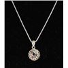 Image 1 : #0021 - 18" STERLING SILVER PENDANT & NECKLACE