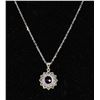 Image 1 : #0049 - STERLING SILVER PENDANT & NECKLACE