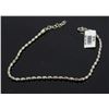 Image 1 : #0001 - STERLING SILVER ANKLET - 7.4 GRAMS