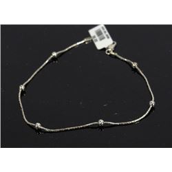 #0006 - STERLING SILVER ANKLET - 3.5 GRAMS