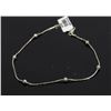 Image 1 : #0006 - STERLING SILVER ANKLET - 3.5 GRAMS