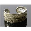 Image 1 : #0006 - STERLING SILVER BANGLE - 34.4 GRAMS