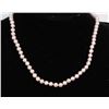 Image 1 : #0001 - 18" 10K YELLOW GOLD PEARL NECKLACE