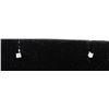Image 1 : #0066 - 14K WHITE GOLD DIAMOND(0.10CT) EARRINGS