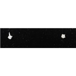 #0066 - 14K WHITE GOLD DIAMOND(0.10CT) EARRINGS