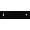Image 1 : #0065 - 14K WHITE GOLD DIAMOND(0.10CT) EARRINGS