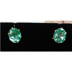 #0163 - 14K YELLOW GOLD EARRINGS