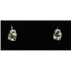 Image 1 : #0135 - 10K YELLOW GOLD DIAMOND & GREEN AMETHYST