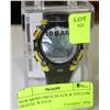 Image 1 : NEW MENS OMAX BLACK & YELLOW DIGITAL WATCH
