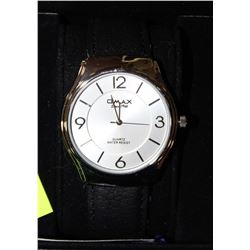 NEW MENS OMAX QUARTZ WATER RESISTANT WATCH
