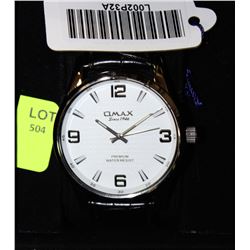 NEW MENS OMAX PREMIUM WATER RESISTANT WATCH