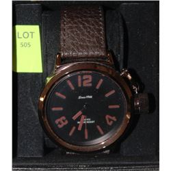 NEW MENS OMAX QUARTZ WATER RESISTANT WATCH