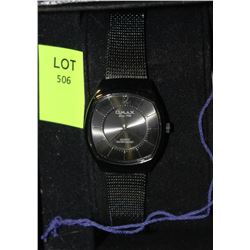 NEW LADIES OMAX QUARTZ WATER RESISTANT WATCH