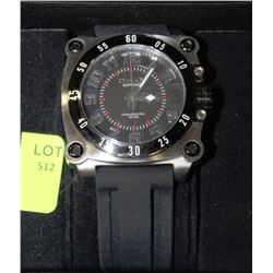 NEW MENS OMAX SUPREME STAINLESS STEEL WATCH