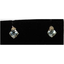 #0129 - 10K GOLD DIAMOND(0.10) & GREEN