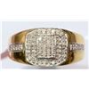 Image 2 : SS 14KT GOLD DIAMOND RING