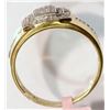 Image 3 : SS 14KT GOLD DIAMOND RING