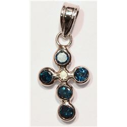 14KT GOLD DIAMOND PENDANT W/ COA