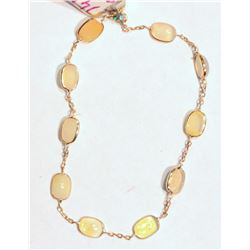 10KT GOLD OPAL BRACELET W/ COA