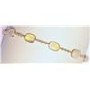 Image 2 : 10KT GOLD OPAL BRACELET W/ COA