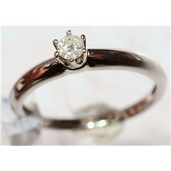 10KT GOLD DIAMOND RING W/ COA