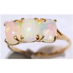 10KT GOLD OPAL RING W/ COA
