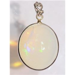 14KT GOLD OPAL PENDANT W/ COA