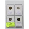 Image 1 : LOT OF 4-ANTIQUE UNAUTHENTICATED ROMAN COINS
