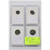 Image 1 : LOT OF 4-ANTIQUE UNAUTHENTICATED ROMAN COINS