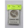 Image 1 : CANADA 1953 SILVER DOLLAR MINT STATE WATERLINES