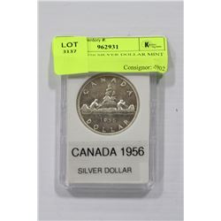 CANADA 1956 SILVER DOLLAR MINT STATE