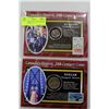Image 1 : CANADA'SHISTORIC 20TH CENTURY $1 & 25 CENT SET