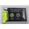 Image 1 : SET OF 2 USA FIRST AND LAST QUARTERS