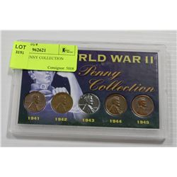 WWII USA PENNY COLLECTION