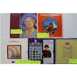 UNITED KINGDOM COLLECTIBLE COINS X5