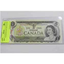 1973 $1 CANADIAN UNCIRCULATED NOTES