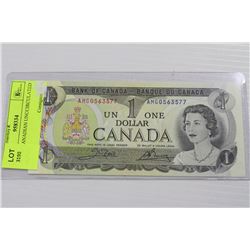 1973 $1 CANADIAN UNCIRCULATED NOTES