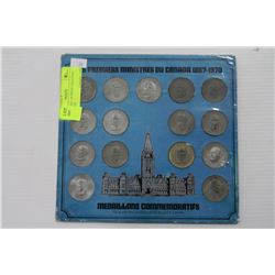 1867-1970 SET OF PRIME MINISTERS OF CANADA