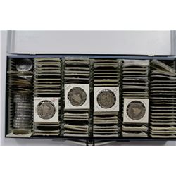 ESTATE BOX OF VARIOUS COLLECTIBLE TRADE DOLLARS