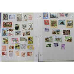 BLUE UNI-SAFE STOCK STAMP BOOK MISC STAMP