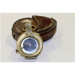 1916 MARTINS-BRIMM LTD ALTIMETER WITH LEATHER CASE