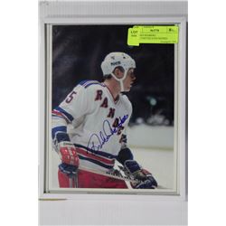 ANDRES HEDBERG UNAUTHENTICATED SIGNED PIC/CARD