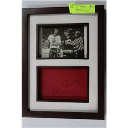 DAVE SEMENKO UNAUTHENTICATED SIGNED PIC/CARD