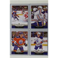CONNOR MCDAVID FIRST YEAR OILER UPPERDECK CARDS X4
